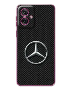 Чехол для Motorola Moto G55 с картинкой «Карбоновый Mercedes стиль» Чехол для Motorola Moto G55 с картинкой «Карбоновый Mercedes стиль»
