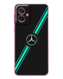 Чехол для Motorola Moto G55 с картинкой «Спортивные линии Mercedes» Чехол для Motorola Moto G55 с картинкой «Спортивные линии Mercedes»