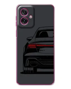 Чехол для Motorola Moto G55 с картинкой «Задняя часть Audi — арт» Чехол для Motorola Moto G55 с картинкой «Задняя часть Audi — арт»