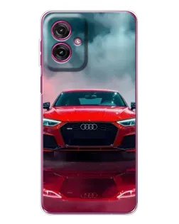 Чехол для Motorola Moto G55 с картинкой «Audi RS — красный стиль» Чехол для Motorola Moto G55 с картинкой «Audi RS — красный стиль»