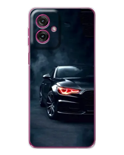 Чехол для Motorola Moto G55 с картинкой «Audi — хищный взгляд»
