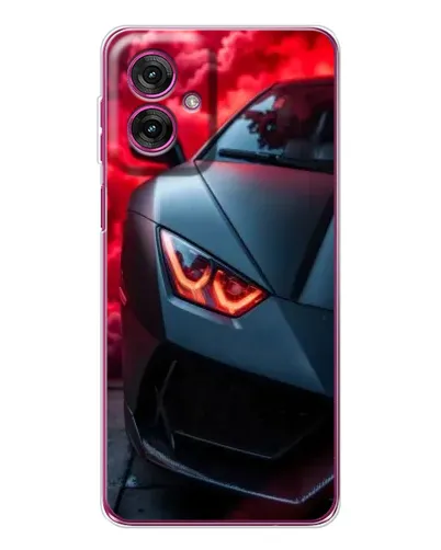 Чехол для Motorola Moto G55 с картинкой «Lamborghini красное сияние» Чехол для Motorola Moto G55 с картинкой «Lamborghini красное сияние»