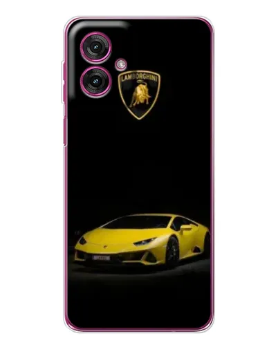 Чехол для Motorola Moto G55 с картинкой «Lamborghini желтый акцент» Чехол для Motorola Moto G55 с картинкой «Lamborghini желтый акцент»