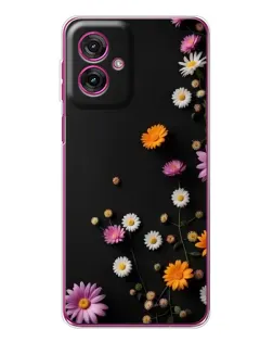 Чехол для Motorola Moto G55 с картинкой «Цветочная композиция»