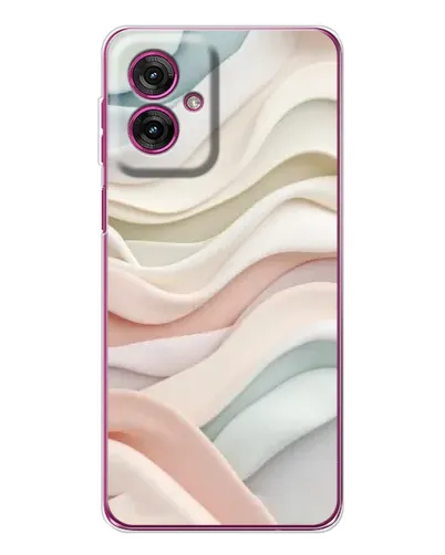 Чехол для Motorola Moto G55 с картинкой «Пастельные нежные волны» Чехол для Motorola Moto G55 с картинкой «Пастельные нежные волны»