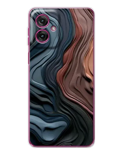 Чехол для Motorola Moto G55 с картинкой «Цветные волны каньона» Чехол для Motorola Moto G55 с картинкой «Цветные волны каньона»