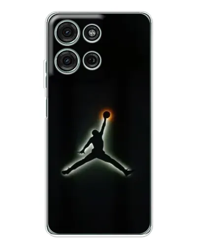 Чехол для Motorola MOTO G56 с картинкой «Jordan Gradient Logo»