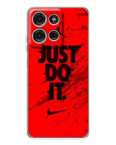 Чехол для Motorola MOTO G56 с картинкой «Nike Just Do It»