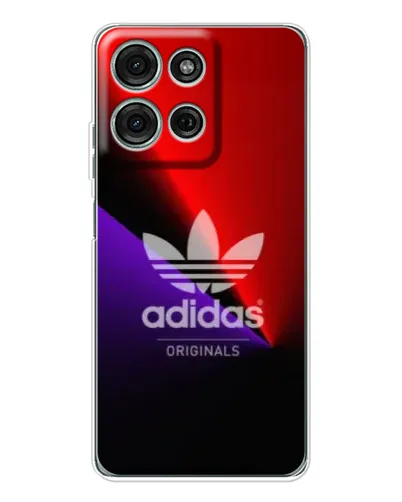 Чехол для Motorola MOTO G56 с картинкой «Adidas Red Neon»