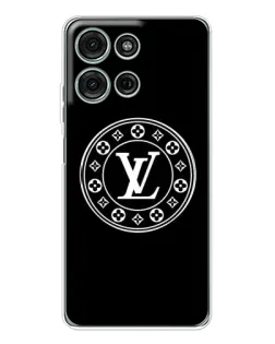 Чехол для Motorola MOTO G56 с картинкой «LV — печать стиля»