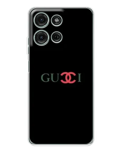 Чехол для Motorola MOTO G56 с картинкой «Gucci — красный градиент» Чехол для Motorola MOTO G56 с картинкой «Gucci — красный градиент»