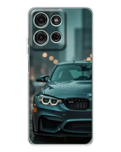 Чехол для Motorola MOTO G56 с картинкой «BMW в огнях города» Чехол для Motorola MOTO G56 с картинкой «BMW в огнях города»