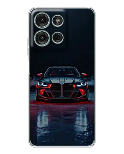 Чехол для Motorola MOTO G56 с картинкой «BMW на мокрой дороге» Чехол для Motorola MOTO G56 с картинкой «BMW на мокрой дороге»