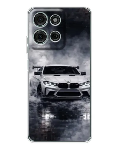 Чехол для Motorola MOTO G56 с картинкой «BMW сквозь туман» Чехол для Motorola MOTO G56 с картинкой «BMW сквозь туман»