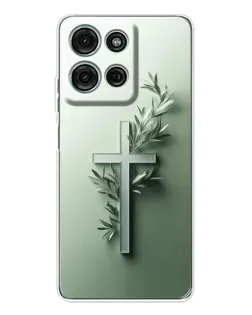 Чехол для Motorola MOTO G56 с картинкой «Оливковая ветвь»