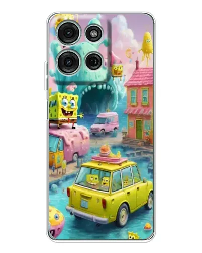Чехол для Motorola MOTO G56 с картинкой «Монстр-трак приключения»