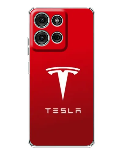 Чехол для Motorola MOTO G56 с картинкой «Tesla Red Classic» Чехол для Motorola MOTO G56 с картинкой «Tesla Red Classic»