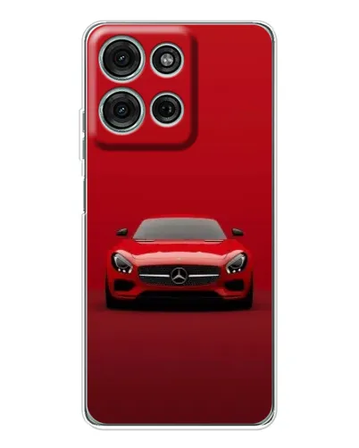 Чехол для Motorola MOTO G56 с картинкой «Красный Mercedes AMG» Чехол для Motorola MOTO G56 с картинкой «Красный Mercedes AMG»