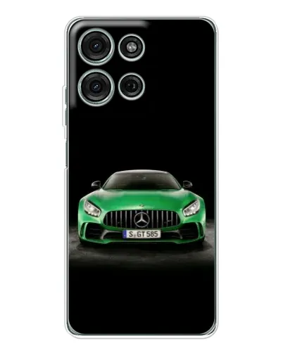 Чехол для Motorola MOTO G56 с картинкой «Mercedes — неоновый лого» Чехол для Motorola MOTO G56 с картинкой «Mercedes — неоновый лого»