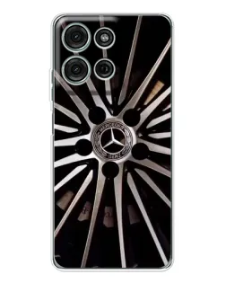Чехол для Motorola MOTO G56 с картинкой «Диск Mercedes»