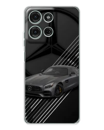 Чехол для Motorola MOTO G56 с картинкой «Mercedes AMG — графика» Чехол для Motorola MOTO G56 с картинкой «Mercedes AMG — графика»