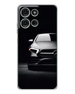 Чехол для Motorola MOTO G56 с картинкой «Свет фар Mercedes»