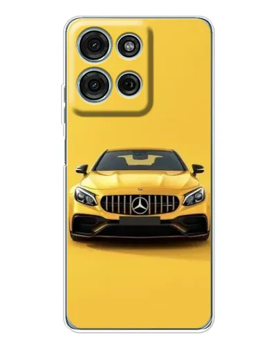 Чехол для Motorola MOTO G56 с картинкой «Желтый Mercedes GT» Чехол для Motorola MOTO G56 с картинкой «Желтый Mercedes GT»