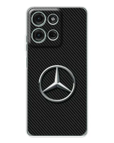 Чехол для Motorola MOTO G56 с картинкой «Карбоновый Mercedes стиль» Чехол для Motorola MOTO G56 с картинкой «Карбоновый Mercedes стиль»