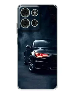 Чехол для Motorola MOTO G56 с картинкой «Audi — хищный взгляд»