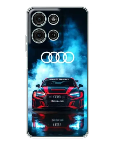 Чехол для Motorola MOTO G56 с картинкой «Audi Sport — неон» Чехол для Motorola MOTO G56 с картинкой «Audi Sport — неон»