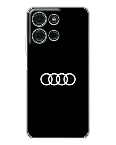 Чехол для Motorola MOTO G56 с картинкой «Audi White Logo» Чехол для Motorola MOTO G56 с картинкой «Audi White Logo»