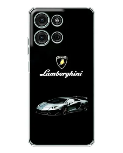 Чехол для Motorola MOTO G56 с картинкой «Логотип Lamborghini классика»