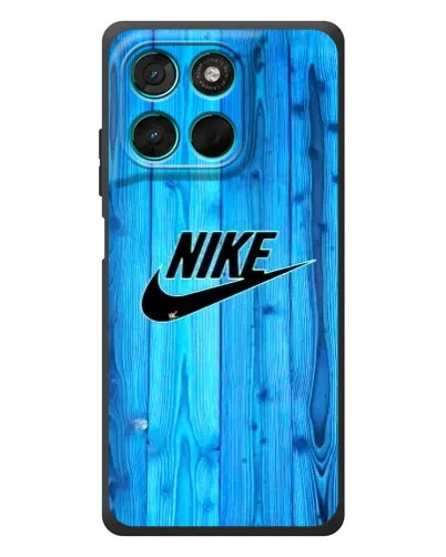 Чехол для Motorola Moto G57 Power с картинкой «Голубое дерево Nike»