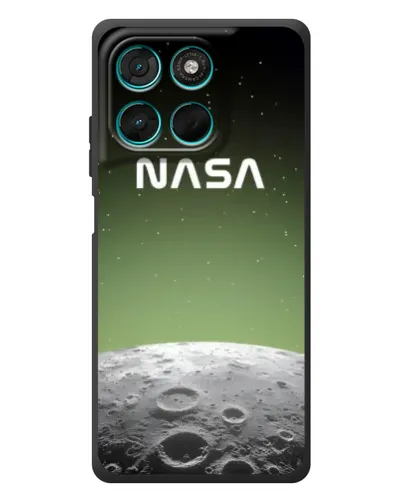 Чехол для Motorola Moto G57 Power с картинкой «NASA — лунный градиент» Чехол для Motorola Moto G57 Power с картинкой «NASA — лунный градиент»