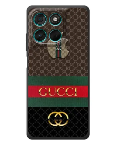 Чехол для Motorola Moto G57 Power с картинкой «Gucci — брендированный десерт» Чехол для Motorola Moto G57 Power с картинкой «Gucci — брендированный десерт»
