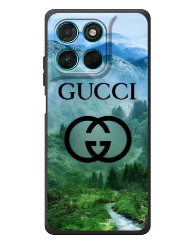 Чехол для Motorola Moto G57 Power с картинкой «Gucci — горный пейзаж» Чехол для Motorola Moto G57 Power с картинкой «Gucci — горный пейзаж»