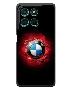 Чехол для Motorola Moto G57 Power с картинкой «Логотип BMW — вспышка» Чехол для Motorola Moto G57 Power с картинкой «Логотип BMW — вспышка»