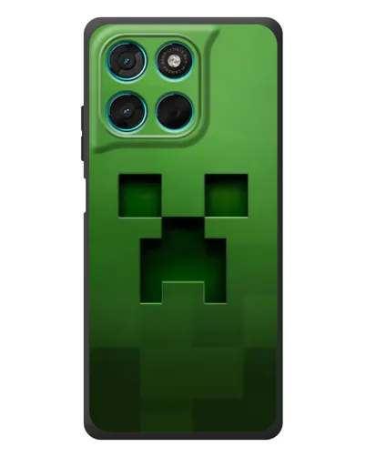 Чехол для Motorola Moto G57 Power с картинкой «Крипер микро-дизайн»