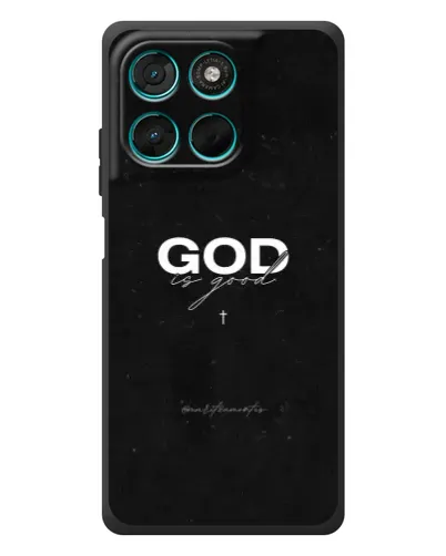 Чехол для Motorola Moto G57 Power с картинкой «GOD — Бог над всем»