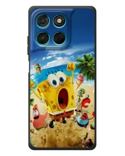 Чехол для Motorola Moto G57 Power с картинкой «Развлечения на пляже»