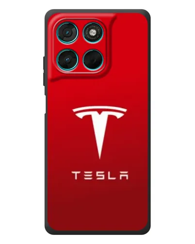 Чехол для Motorola Moto G57 Power с картинкой «Tesla Red Classic» Чехол для Motorola Moto G57 Power с картинкой «Tesla Red Classic»