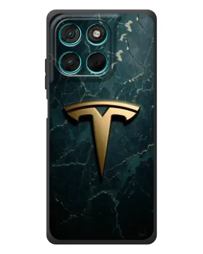 Чехол для Motorola Moto G57 Power с картинкой «Мраморная Tesla Gold» Чехол для Motorola Moto G57 Power с картинкой «Мраморная Tesla Gold»
