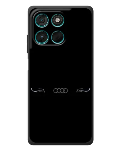Чехол для Motorola Moto G57 Power с картинкой «Audi — световой подпись» Чехол для Motorola Moto G57 Power с картинкой «Audi — световой подпись»