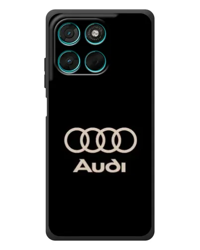 Чехол для Motorola Moto G57 Power с картинкой «Audi — золотой логотип» Чехол для Motorola Moto G57 Power с картинкой «Audi — золотой логотип»