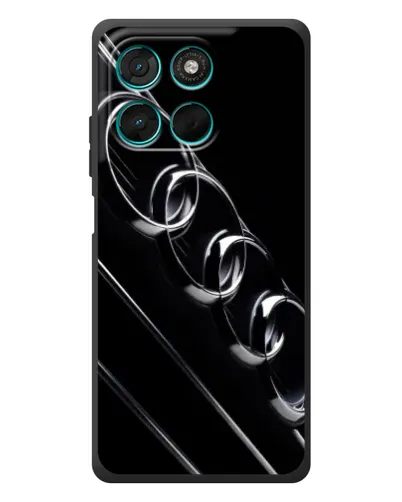 Чехол для Motorola Moto G57 Power с картинкой «Audi — абстрактные кольца» Чехол для Motorola Moto G57 Power с картинкой «Audi — абстрактные кольца»