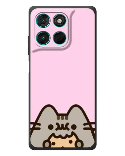 Чехол для Motorola Moto G57 Power с картинкой «Pusheen и печенье» Чехол для Motorola Moto G57 Power с картинкой «Pusheen и печенье»