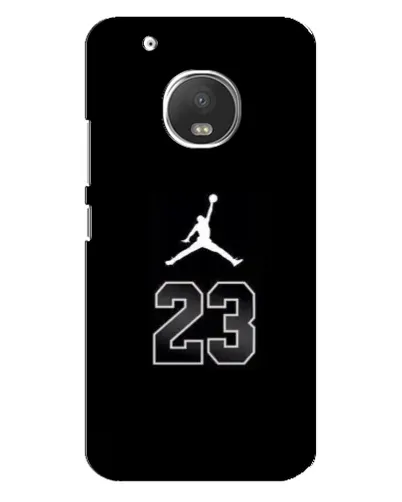 Чехол для Motorola MOTO G5s с картинкой «Jordan Flight 23»