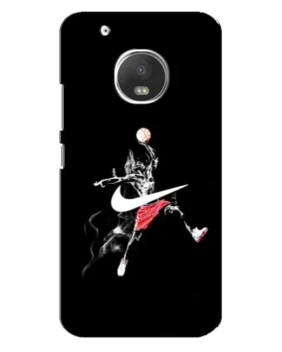 Чехол для Motorola MOTO G5s с картинкой «Jordan Jumpman»