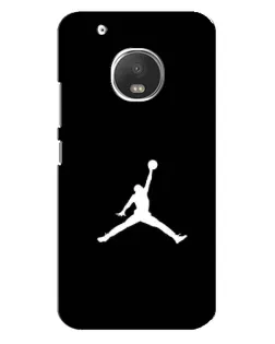 Чехол для Motorola MOTO G5s с картинкой «Jordan Silhouette»