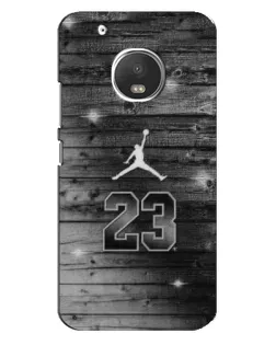 Чехол для Motorola MOTO G5s с картинкой «Jordan Carbon 23»